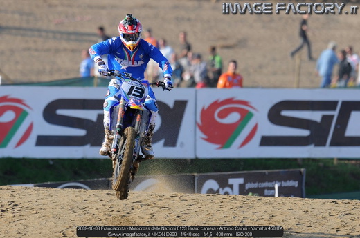 2009-10-03 Franciacorta - Motocross delle Nazioni 0123 Board camera - Antonio Cairoli - Yamaha 450 ITA